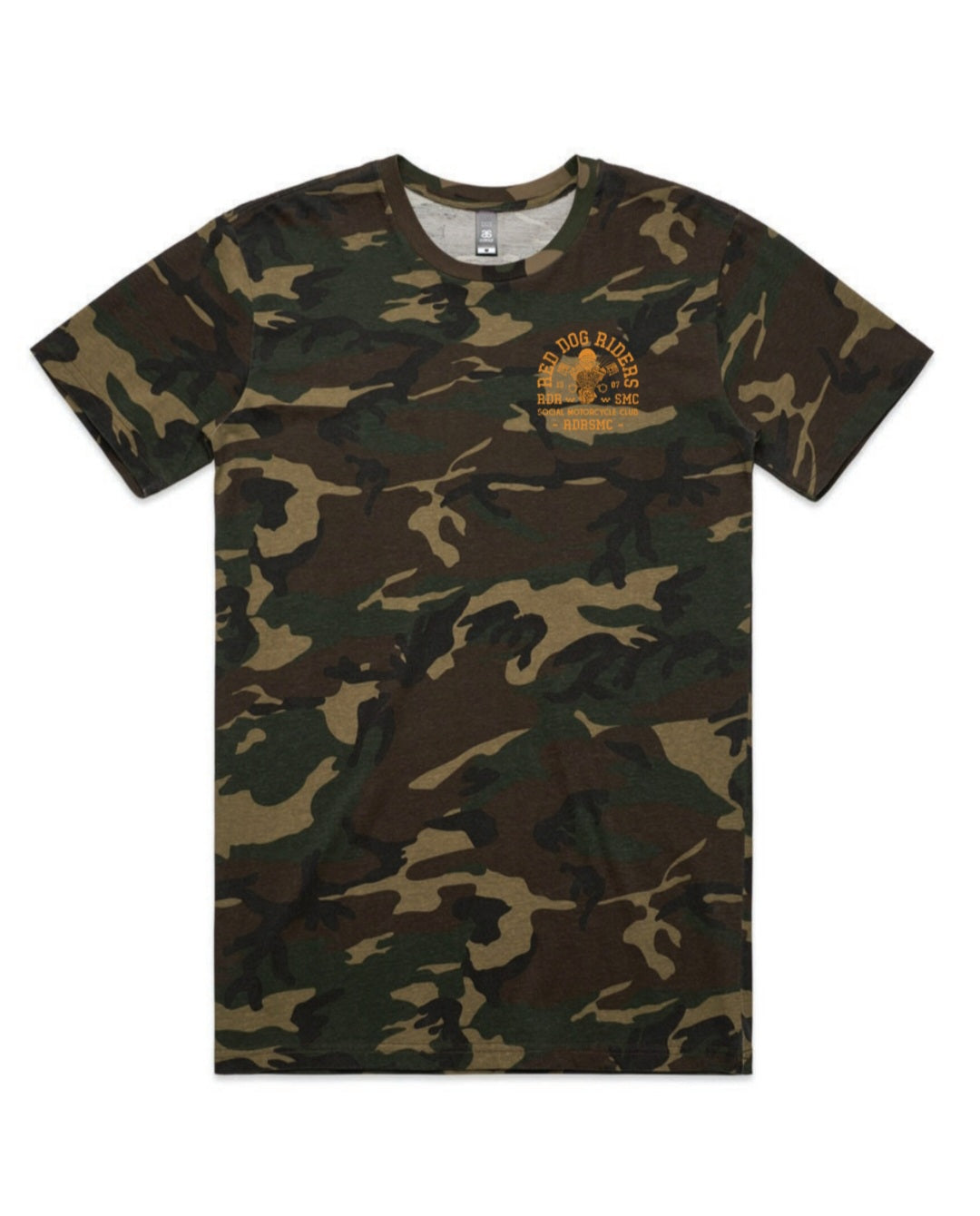 Red Dog Riders OG camo piston tee