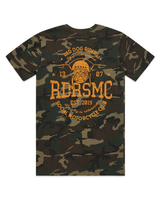 Red Dog Riders OG camo handlebar tee