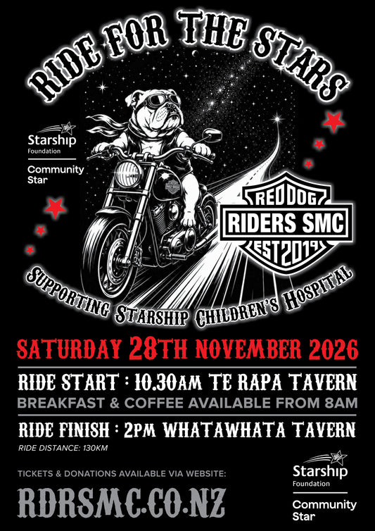 Ride For The Stars - Event Ticket